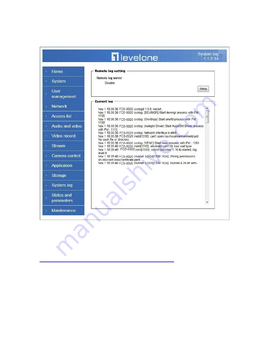 LevelOne FCS-6020 Скачать руководство пользователя страница 46