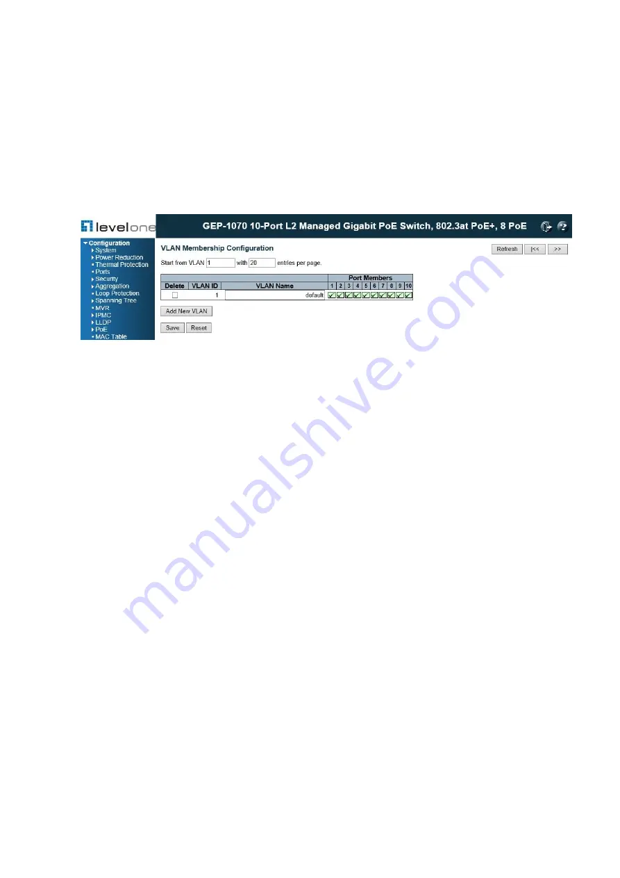 LevelOne GEP-1070 User Manual Download Page 170