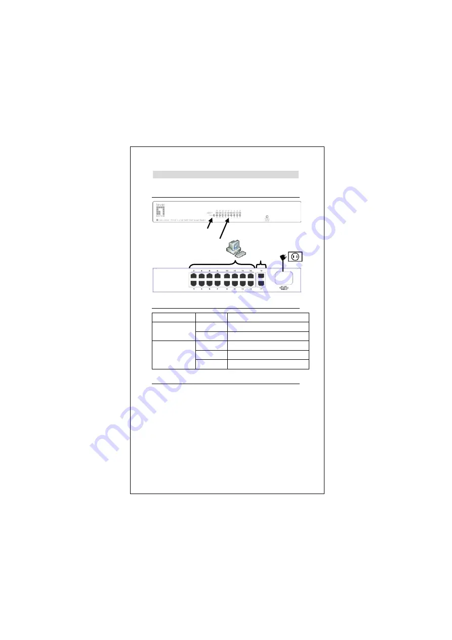 LevelOne GES-1652 Quick Installation Manual Download Page 4