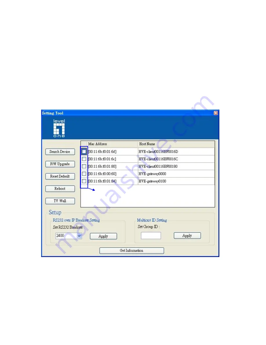 LevelOne HVE-6601R User Manual Download Page 24