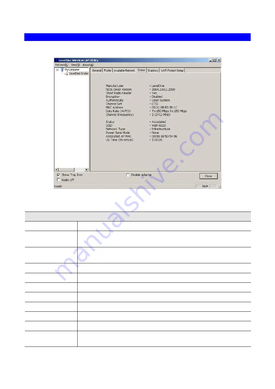 LevelOne LevelOne WUA-0604 User Manual Download Page 22