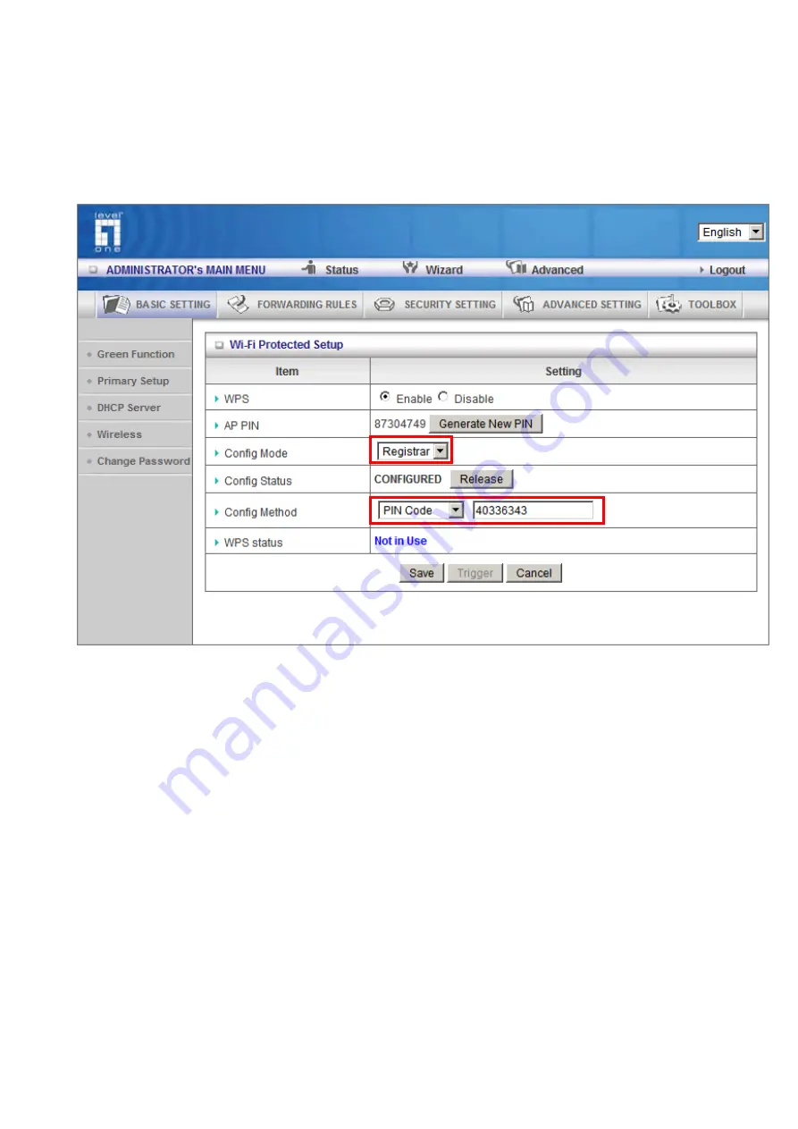 LevelOne LevelOne WUA-0604 User Manual Download Page 30