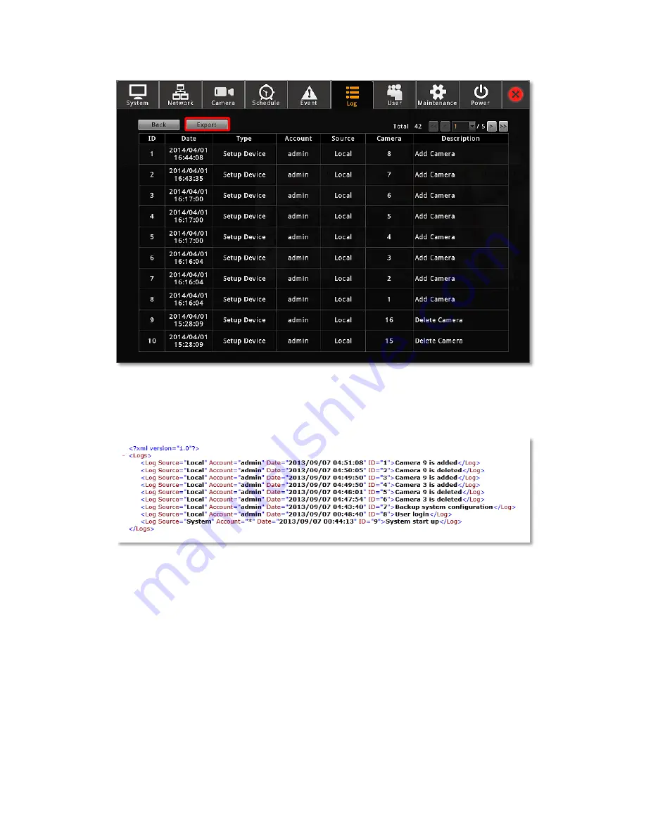 LevelOne NVR-1204 Скачать руководство пользователя страница 71