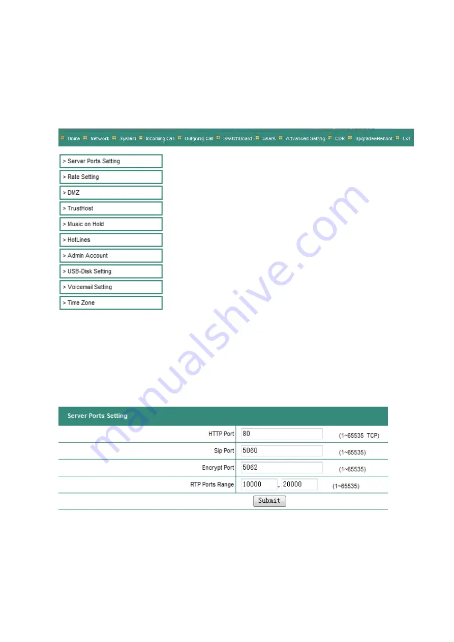 LevelOne SIP IP PBX VOI-9300 Скачать руководство пользователя страница 18