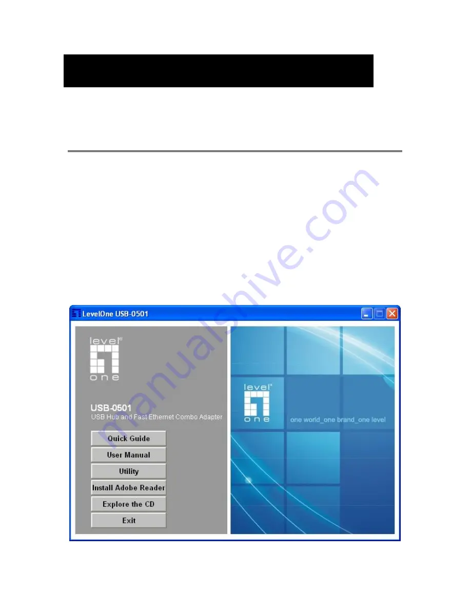 LevelOne USB-0501 Quick Installation Manual Download Page 33