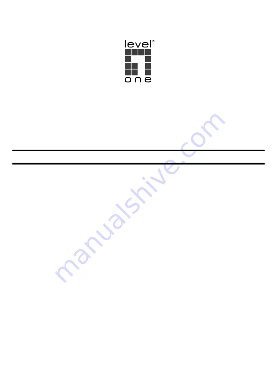 LevelOne WAB-6010 Quick Installation Manual Download Page 1