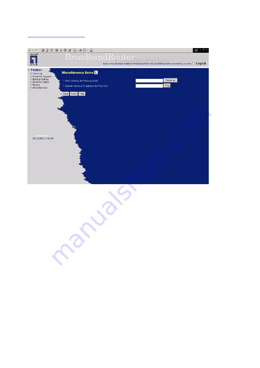 LevelOne WBR-3402TX User Manual Download Page 75