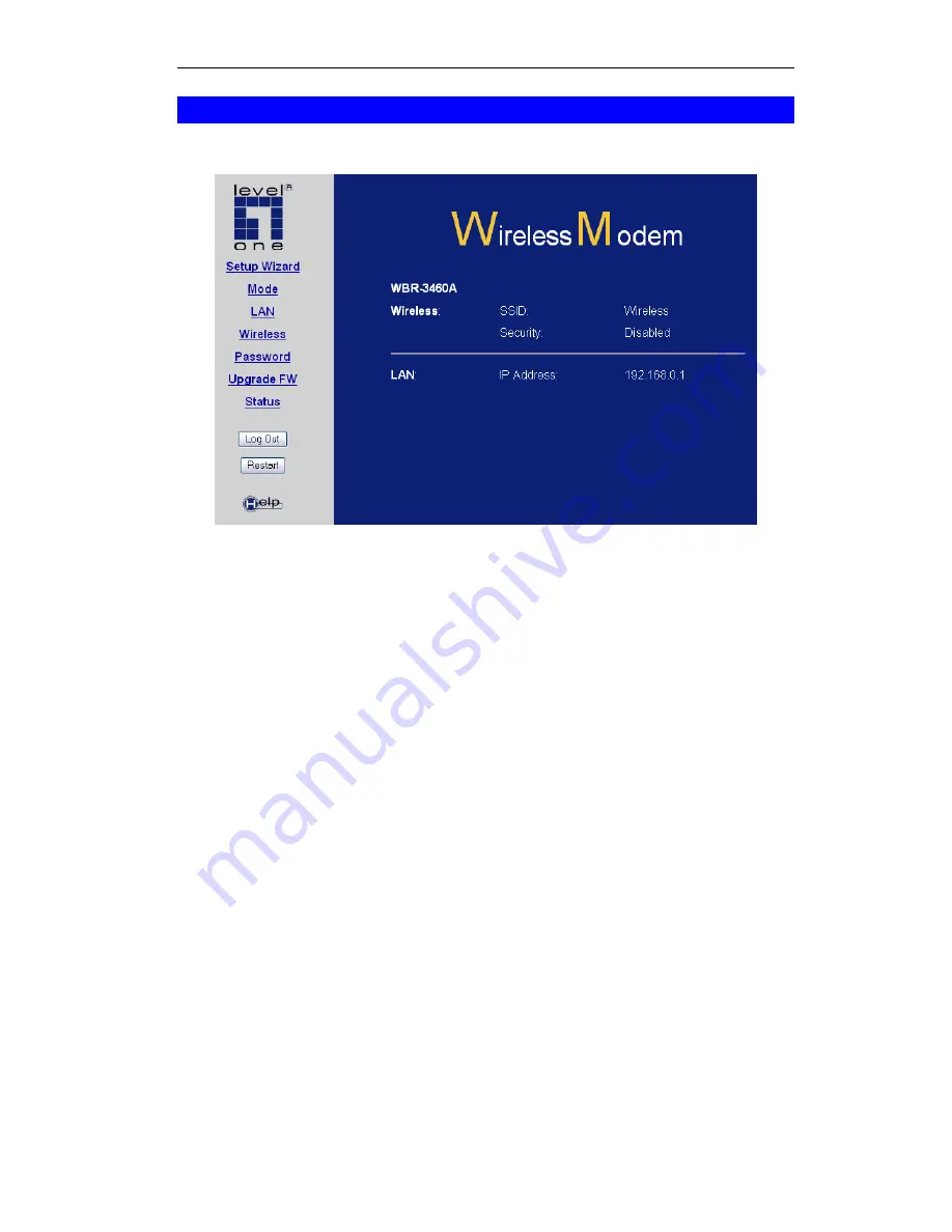 LevelOne WBR-3460 User Manual Download Page 109