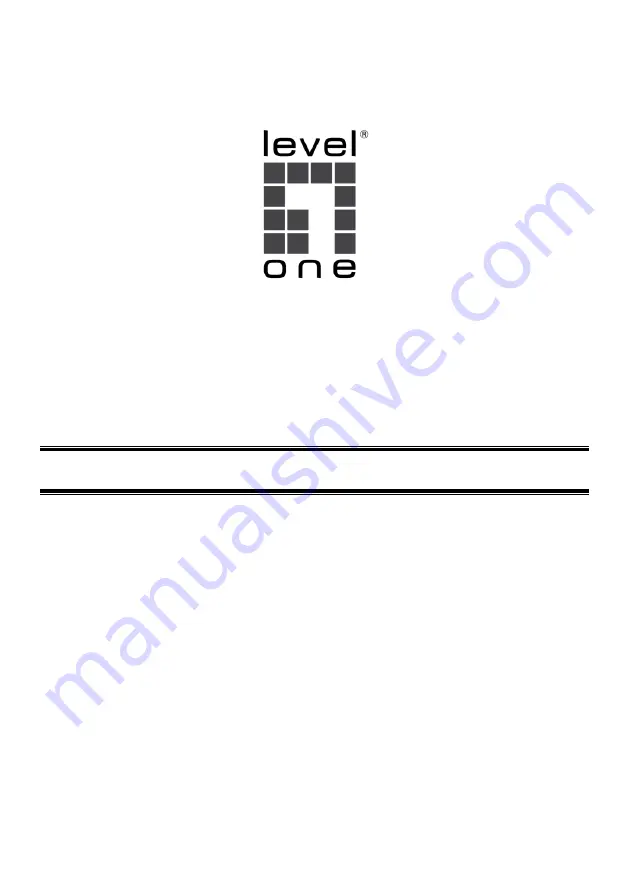 LevelOne WBR-6013 Quick Installation Manual Download Page 1