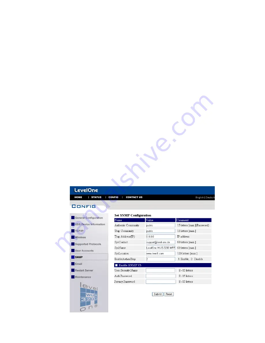 LevelOne WUS-3200 User Manual Download Page 84