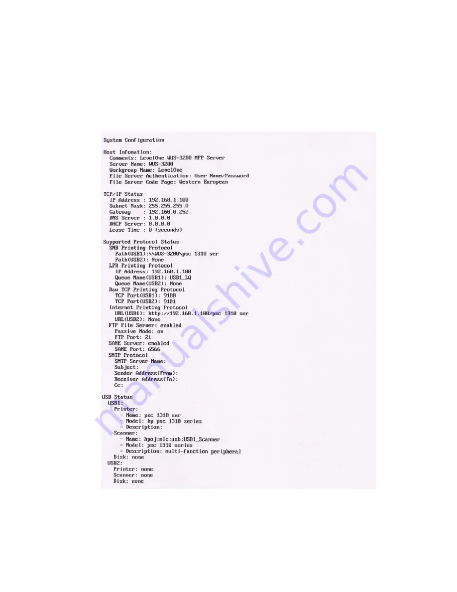 LevelOne WUS-3200 User Manual Download Page 100