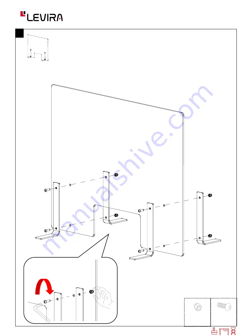 Levira FALDON 3085 Assembly Instructions Manual Download Page 4