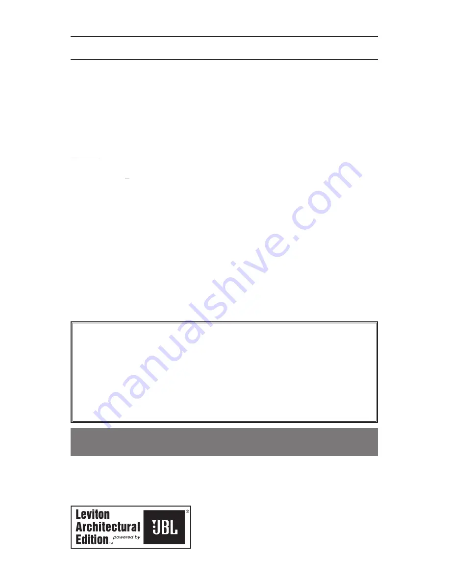 Leviton AESS5 Скачать руководство пользователя страница 12