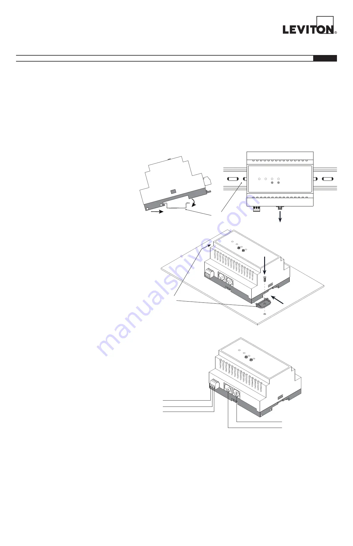 Leviton GreenMAX DRC Installation Instruction Download Page 1