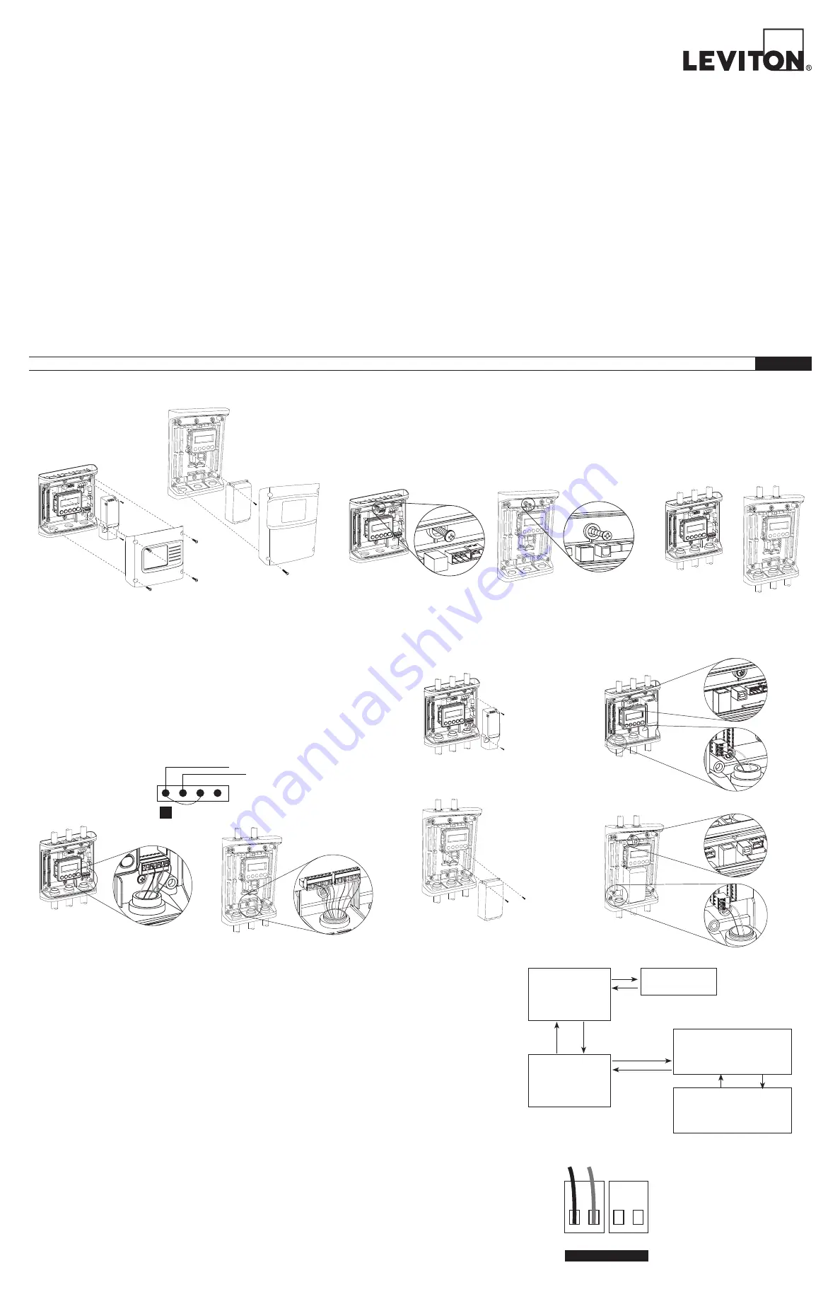 Leviton VerifEye 71D12 Quick Install Manual Download Page 1