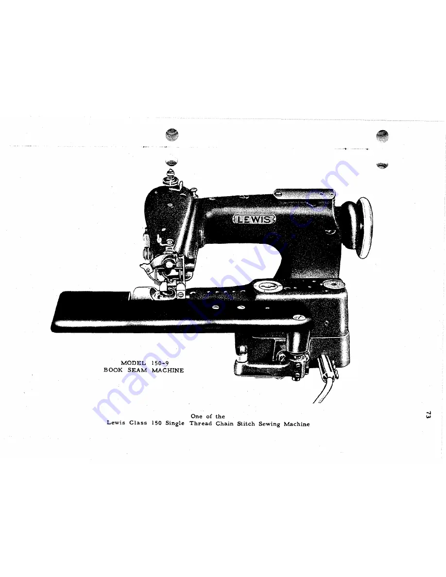 Lewis 150-1 Parts And Instructions Download Page 74