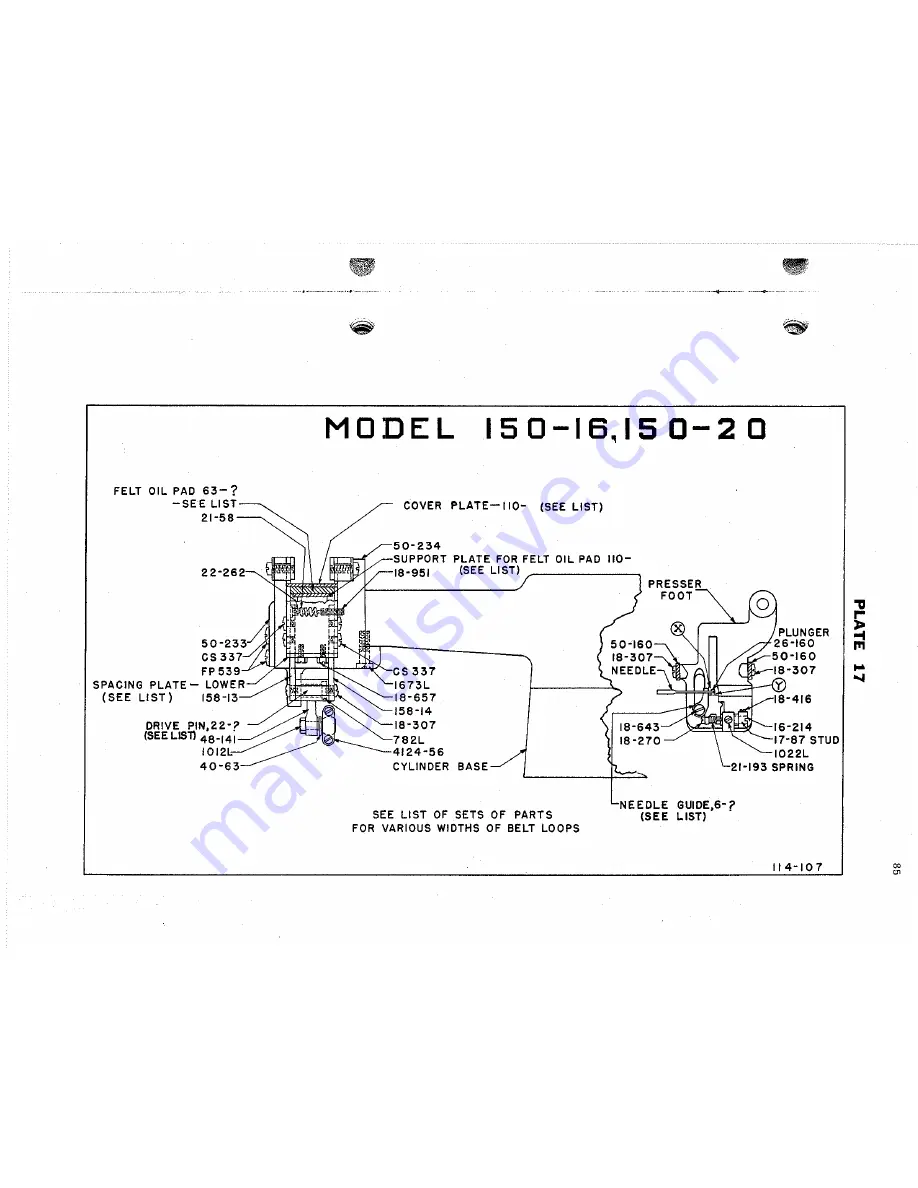 Lewis 150-1 Parts And Instructions Download Page 86