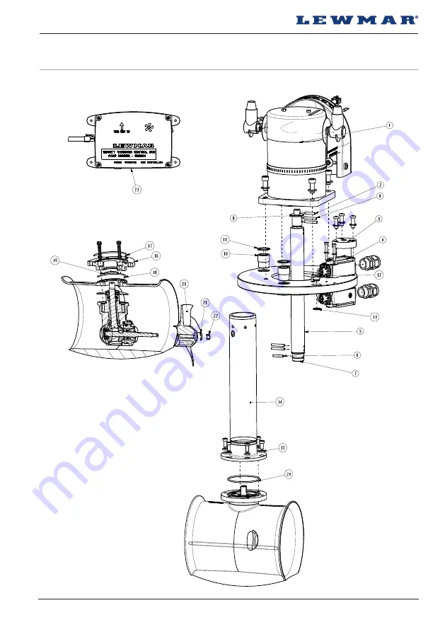 Lewmar 125 VRTT Скачать руководство пользователя страница 17