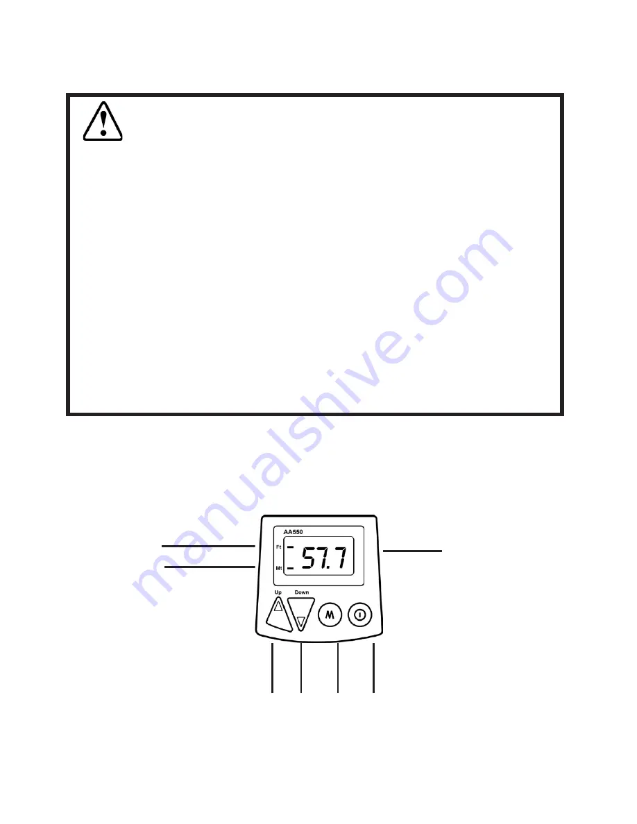 Lewmar AutoAnchor 550 Operation Manual Download Page 10