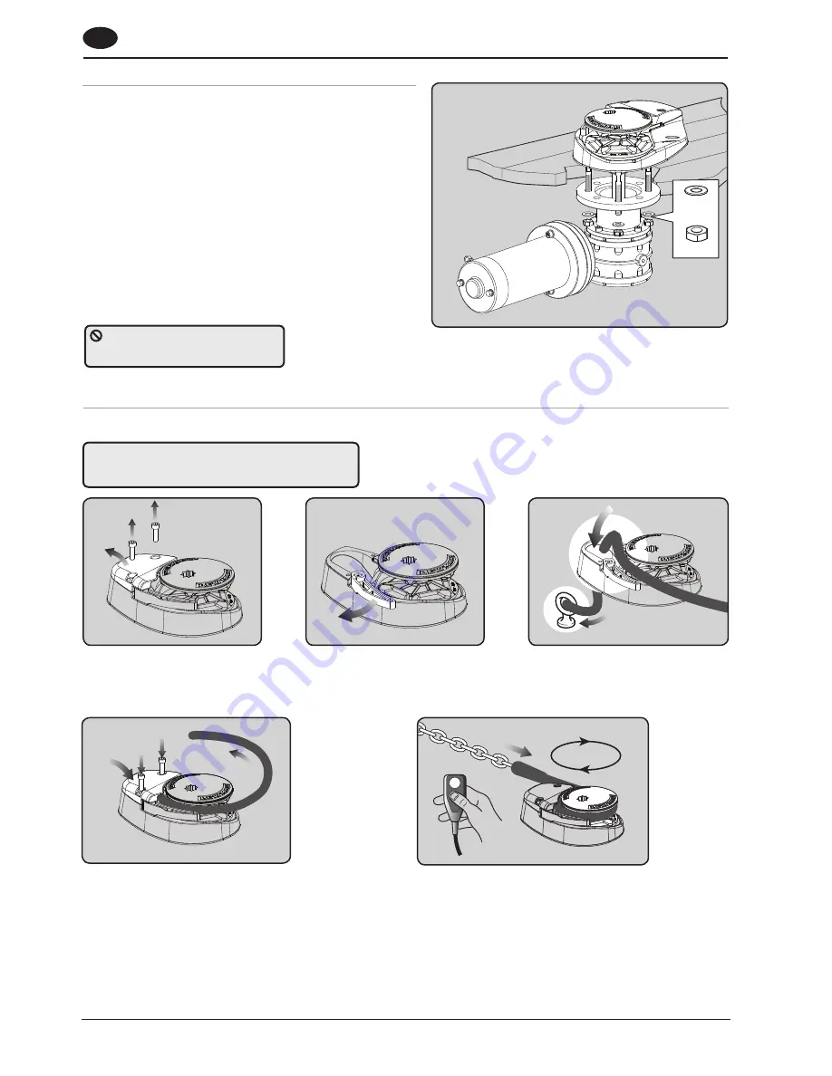 Lewmar CPX0- 500W Product Manual Download Page 6