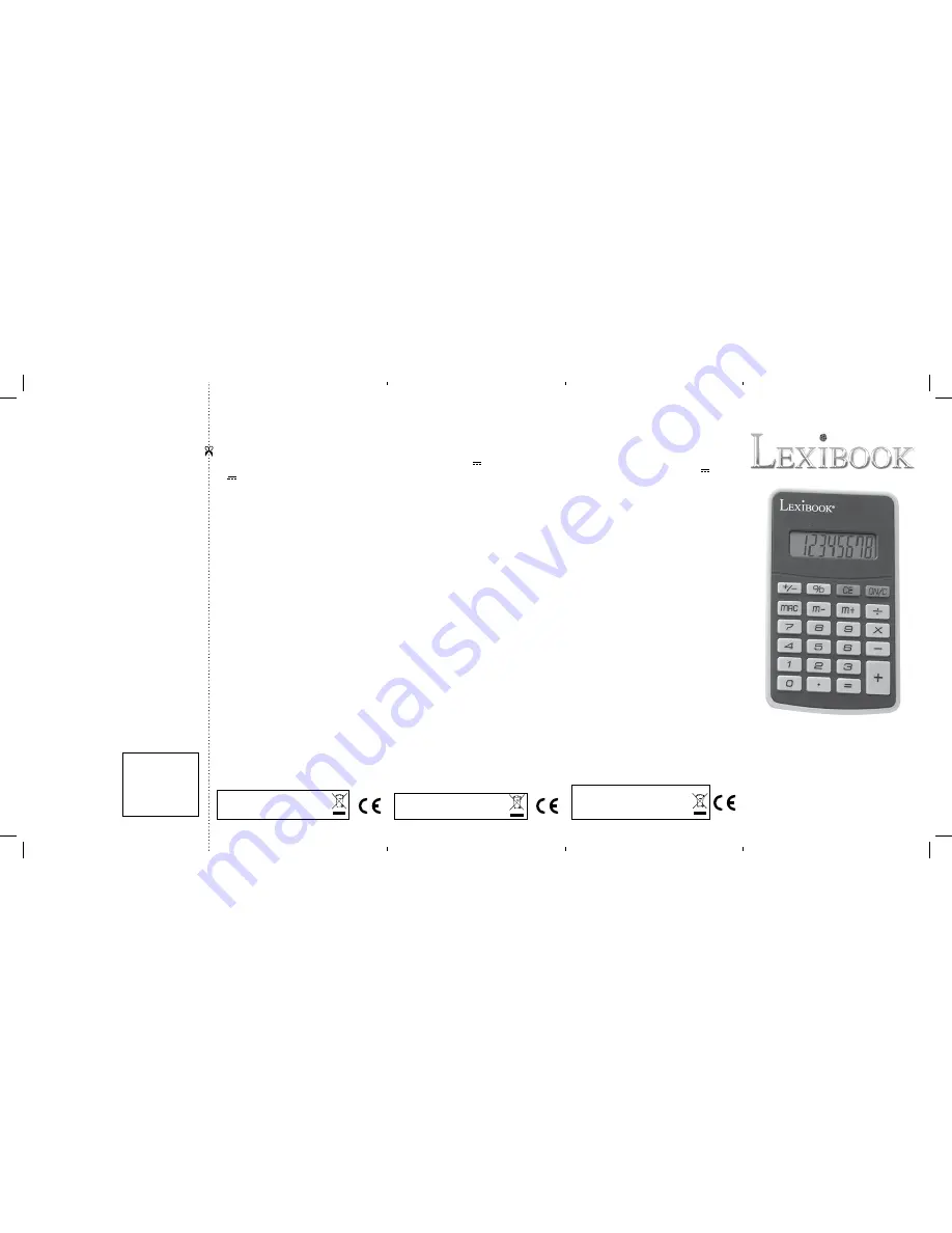 LEXIBOOK C14Z Скачать руководство пользователя страница 1