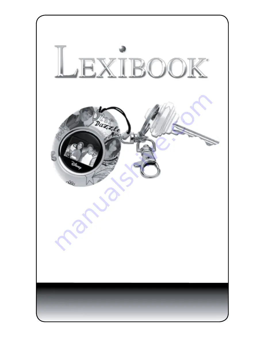 LEXIBOOK DIGITAL PHOTO FRAME KEYCHAIN Manual Download Page 1