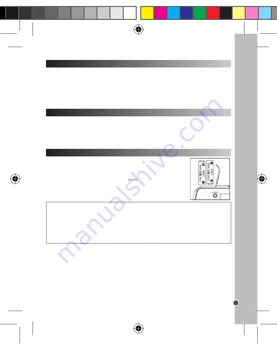 LEXIBOOK DJ021 series Instruction Manual Download Page 3