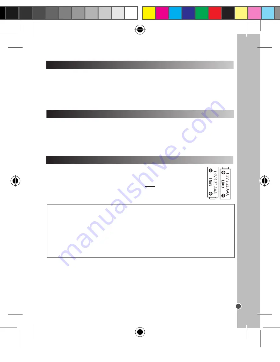 LEXIBOOK DJ024 series Скачать руководство пользователя страница 3