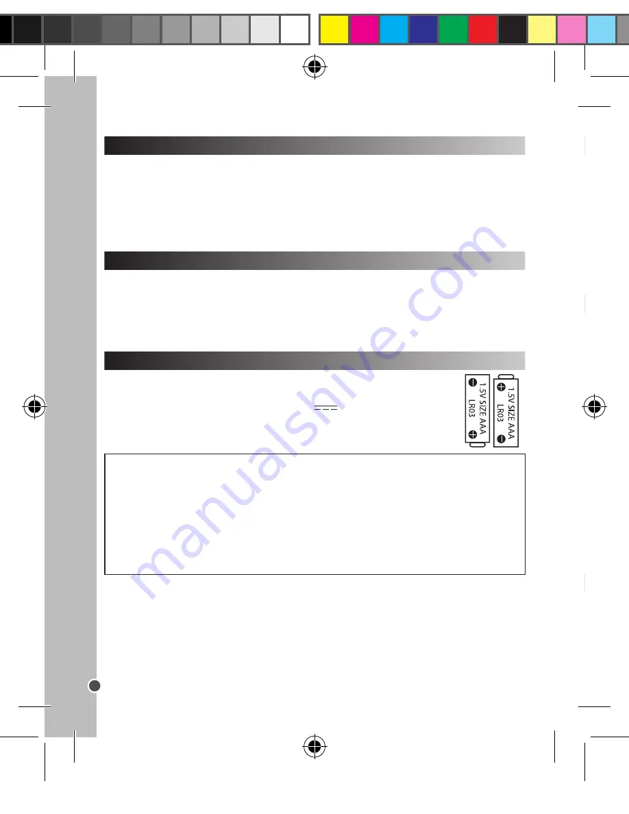 LEXIBOOK DJ024 series Скачать руководство пользователя страница 10