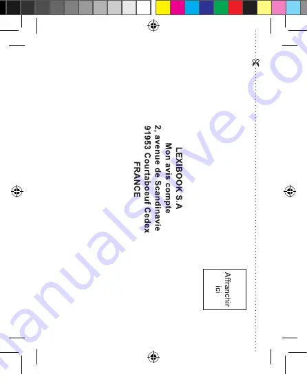 LEXIBOOK DJ052 Series Instruction Manual Download Page 126