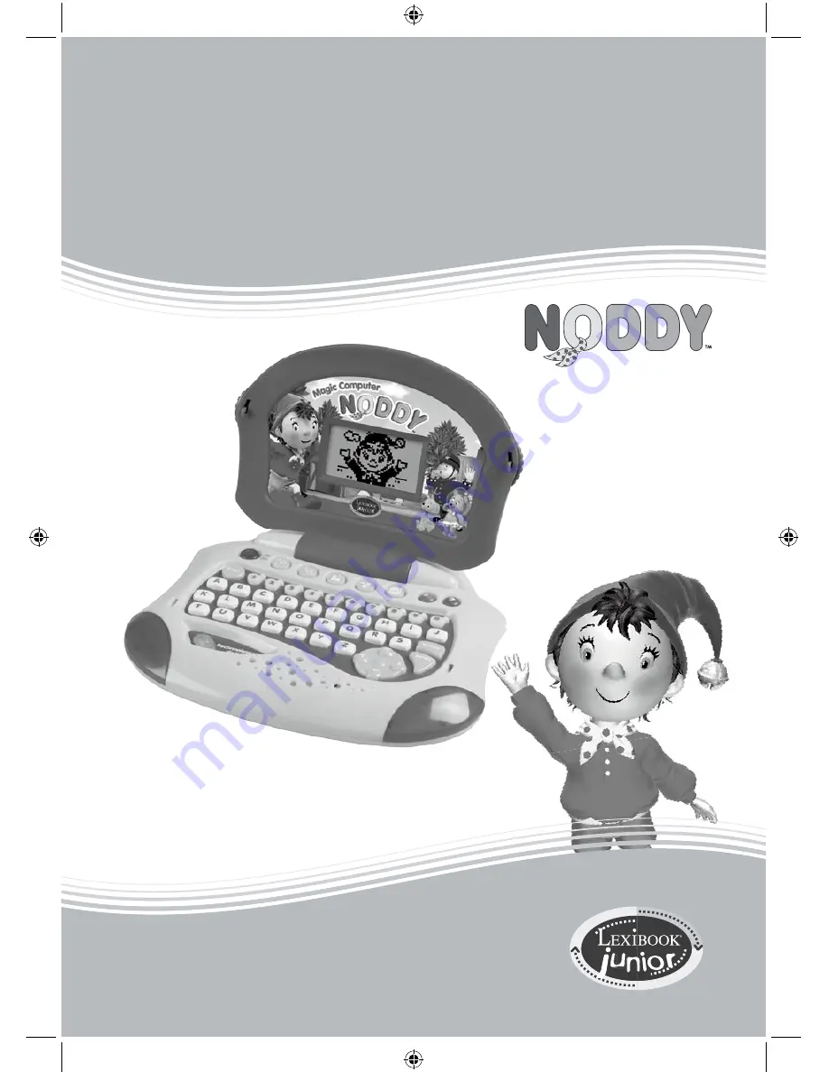 LEXIBOOK JC40GB NODDY MAGIC COMPUTER Manual Download Page 1