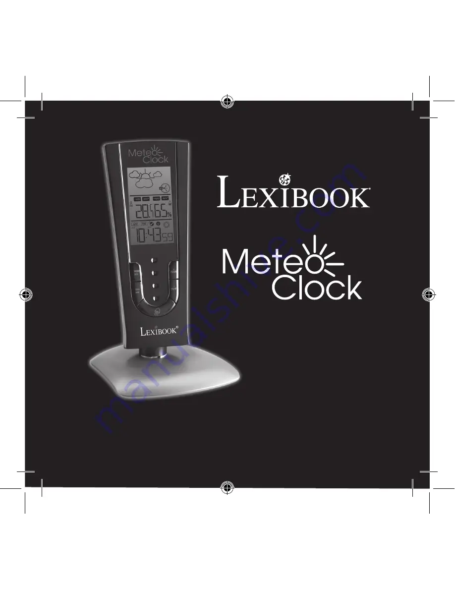 LEXIBOOK MeteoClock Evolution Compact SM180 Instruction Manual Download Page 1