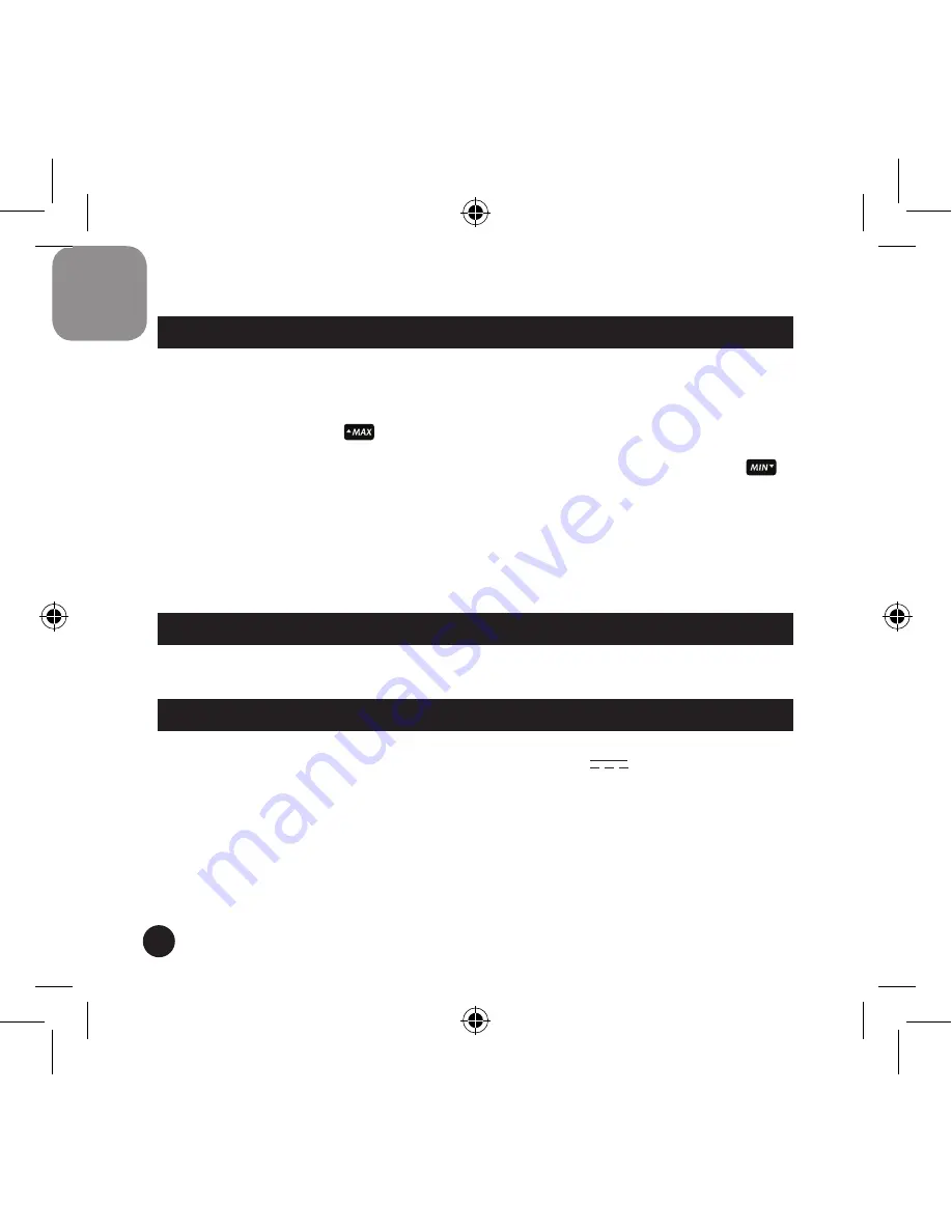 LEXIBOOK MeteoClock Evolution Compact SM180 Instruction Manual Download Page 10