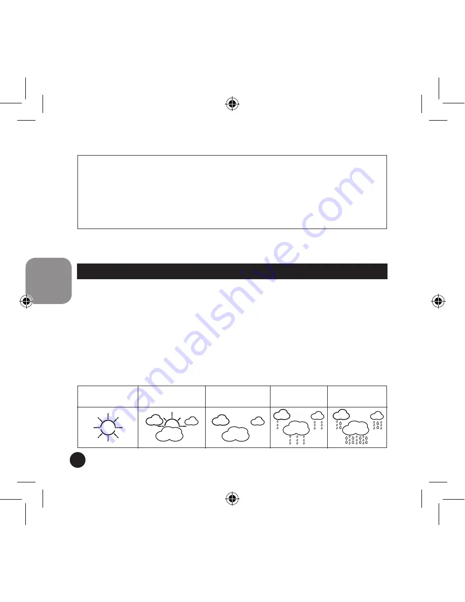 LEXIBOOK MeteoClock Evolution Compact SM180 Скачать руководство пользователя страница 30