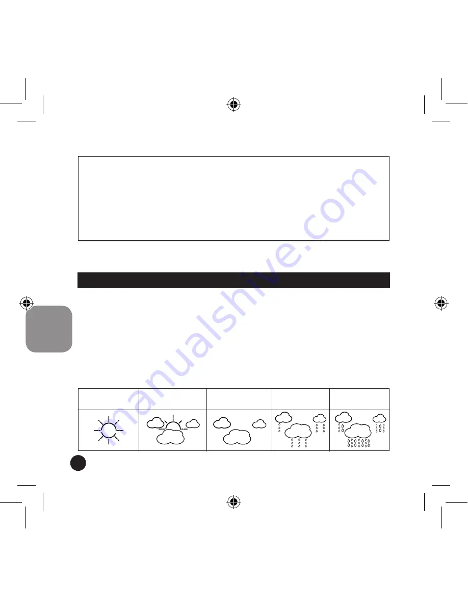 LEXIBOOK MeteoClock Evolution Compact SM180 Скачать руководство пользователя страница 38