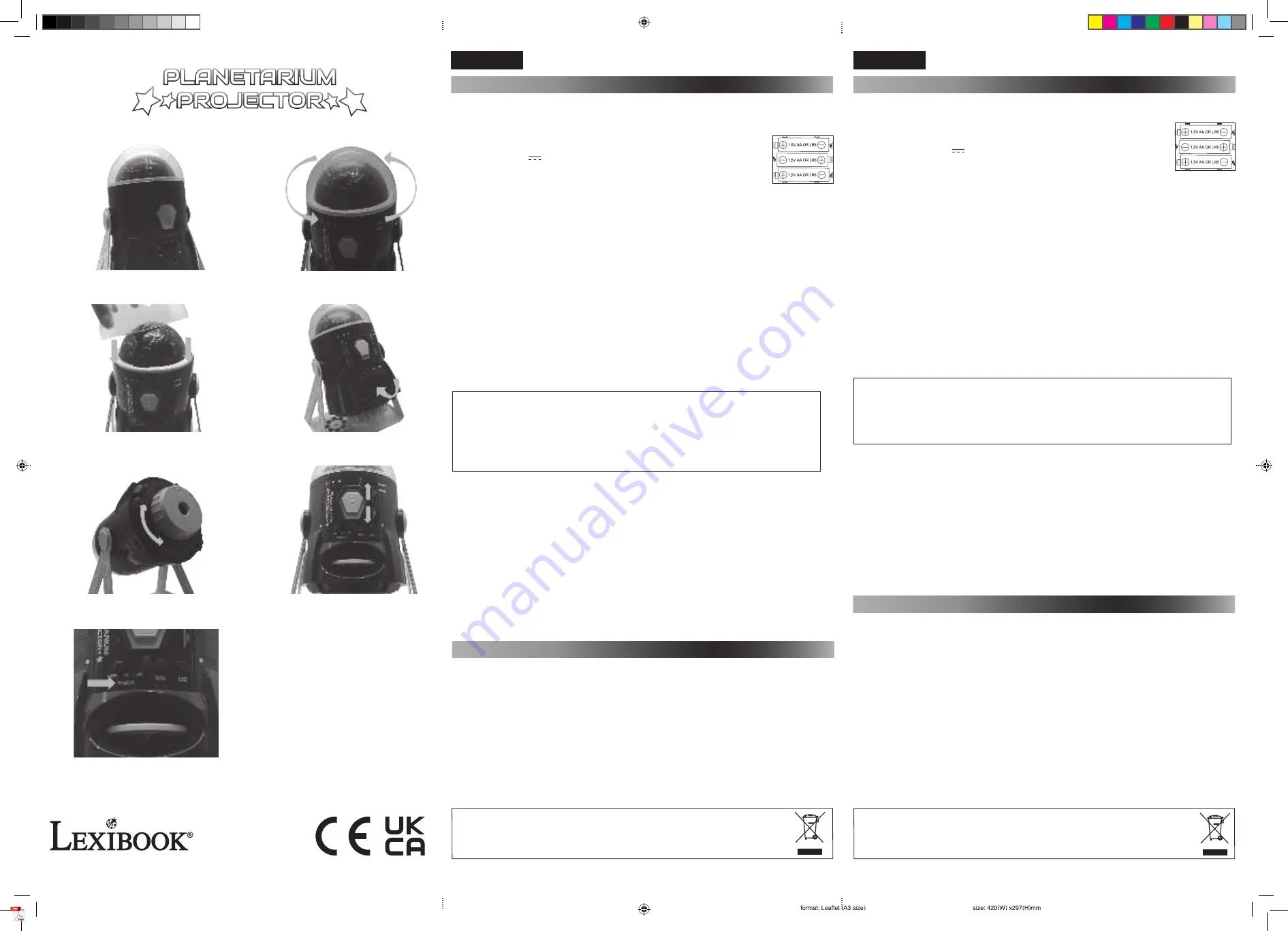 LEXIBOOK NLJ181i3 Instruction Manual Download Page 1