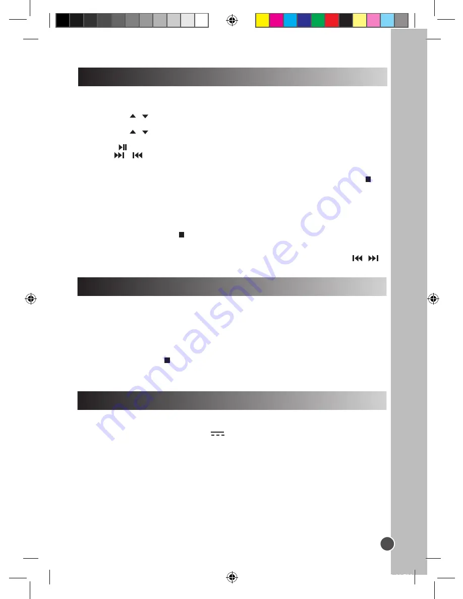 LEXIBOOK P6 series Instruction Manual Download Page 75