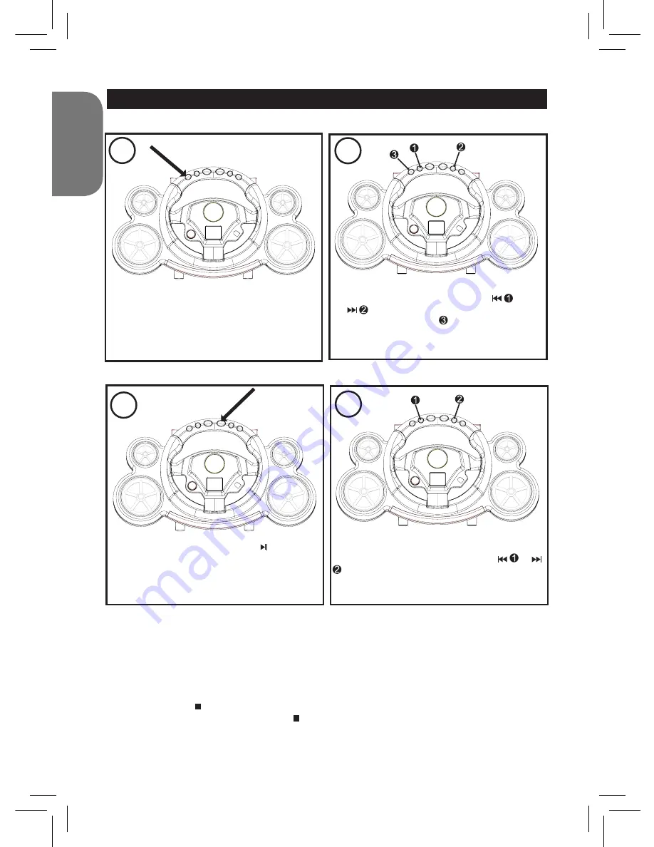 LEXIBOOK RCD150FE Скачать руководство пользователя страница 124