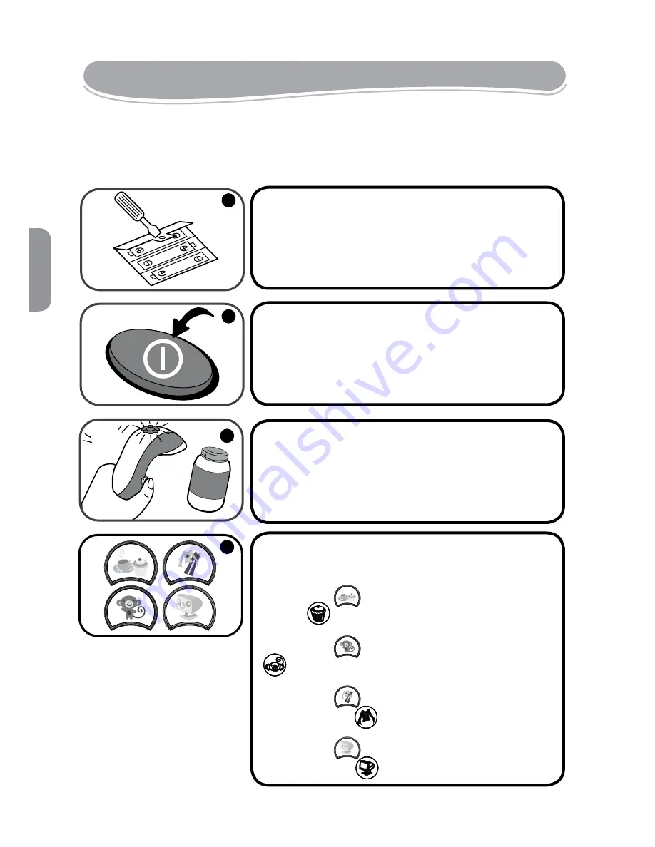 LEXIBOOK RPB1000 Instruction Manual Download Page 12