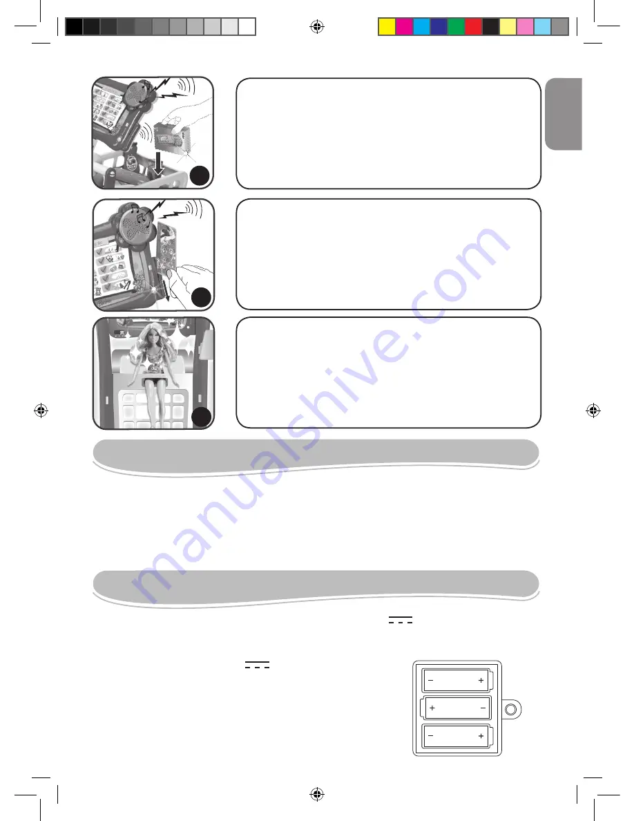 LEXIBOOK RPB2000 Instruction Manual Download Page 3