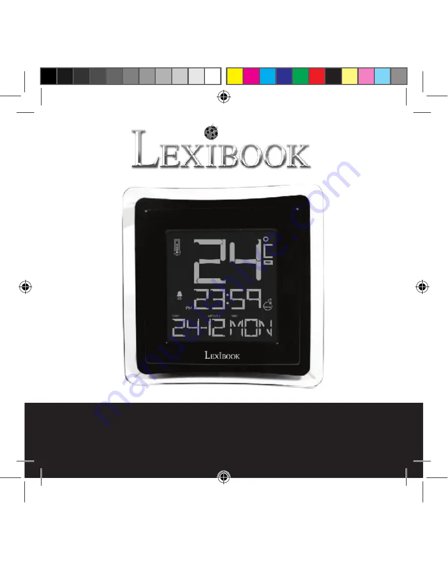 LEXIBOOK TH010 THERMOCLOCK PURE Instruction Manual Download Page 1