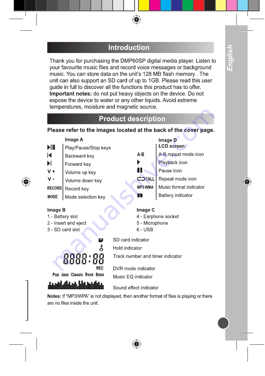 LEXIBOOK The Amazing Spider-Man DMP60SP User Manual Download Page 9