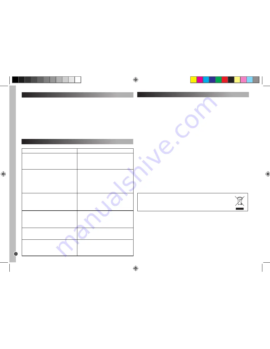 LEXIBOOK TSR50 Manual Download Page 12