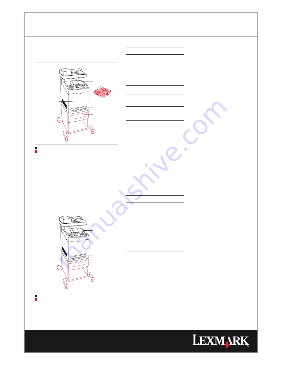 Lexmark 14A1010 Скачать руководство пользователя страница 5