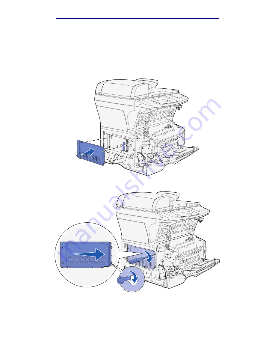 Lexmark 16L0000 - X 422 MFP B/W Laser User Reference Manual Download Page 143