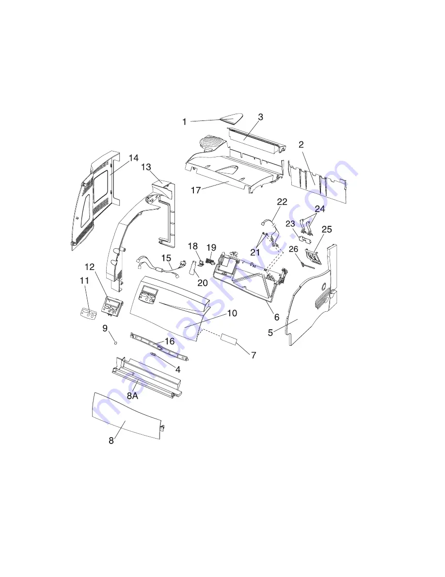 Lexmark 43J2200 - Optra S 1620 B/W Laser Printer Service Manual Download Page 256