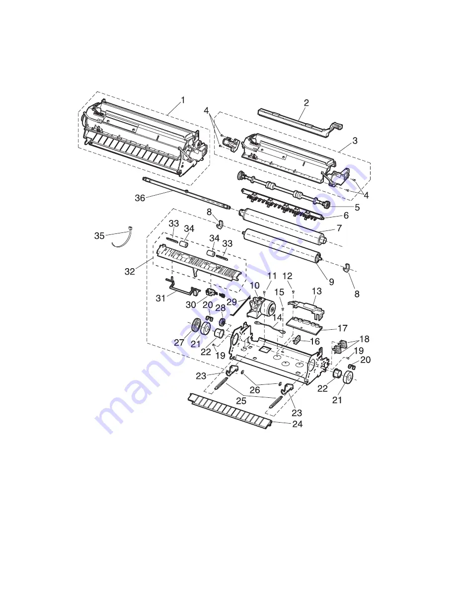 Lexmark 43J2200 - Optra S 1620 B/W Laser Printer Service Manual Download Page 282