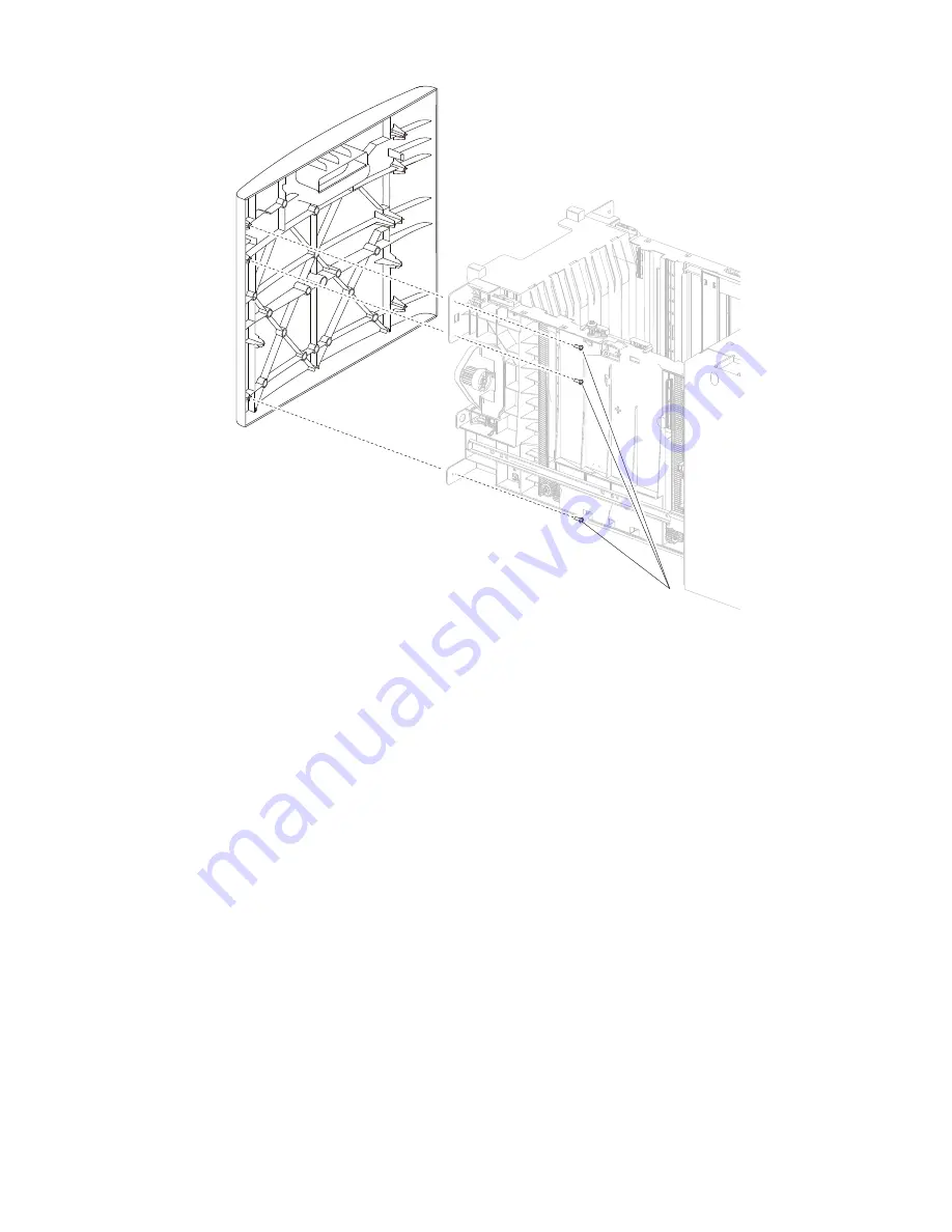 Lexmark 7462 series Service Manual Download Page 419