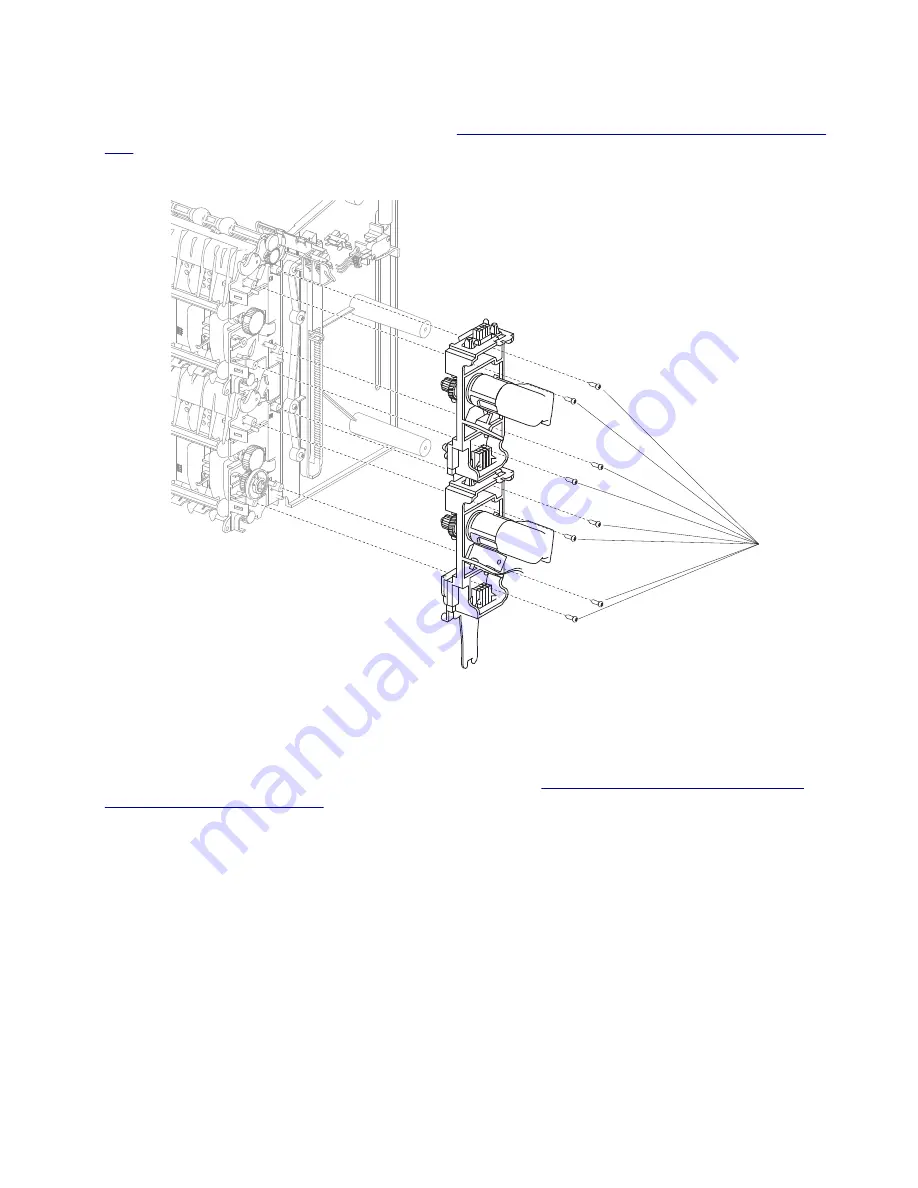 Lexmark 7462 series Service Manual Download Page 446