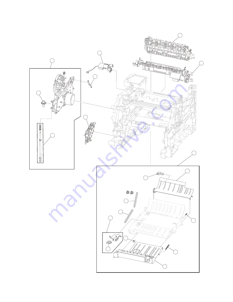 Lexmark 7462 series Service Manual Download Page 585